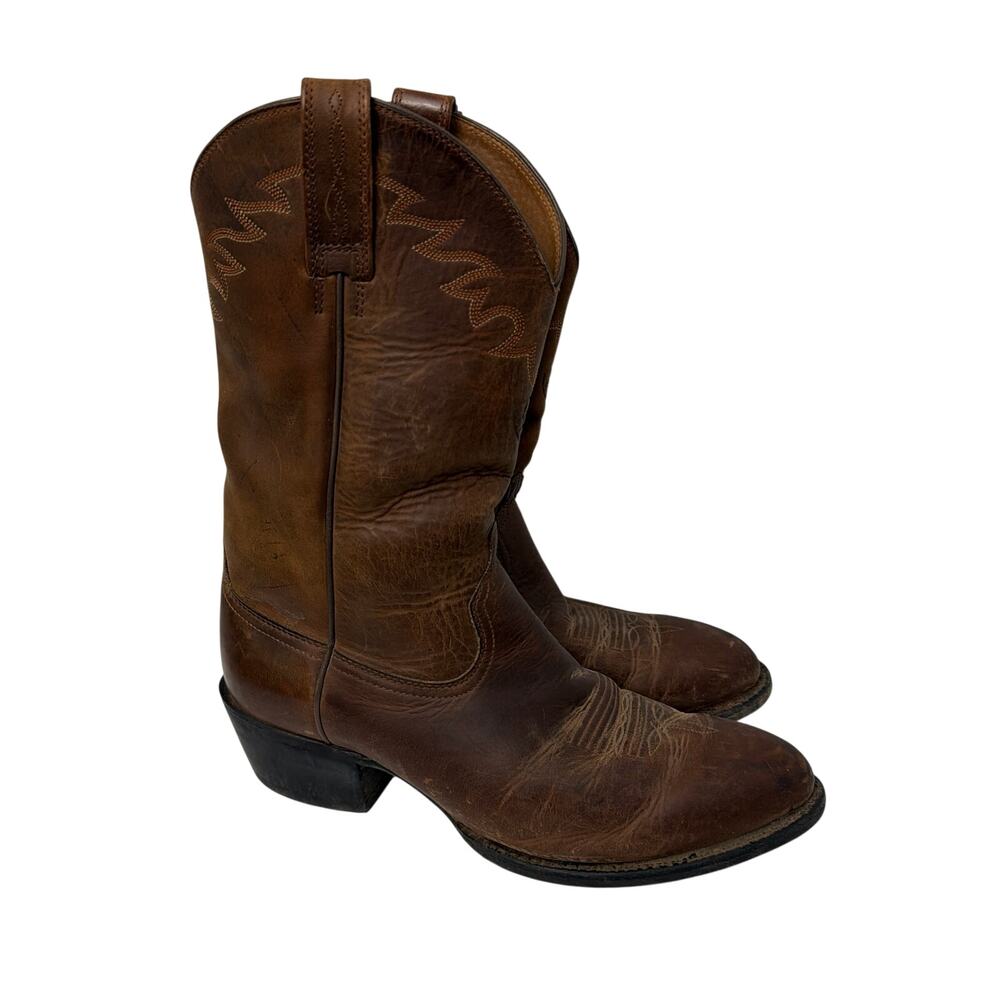 Ariat Boots Men's Size 10 D Sedona Western Brown Leather Cowboy Work